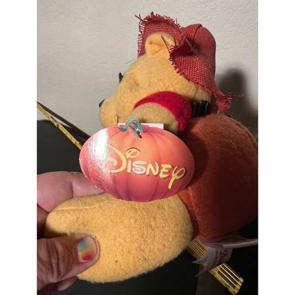 Disney Winnie The Pooh Dan Dee Halloween Thanksgiving Pumpkin Scarecrow 2011 - Picture 3 of 16